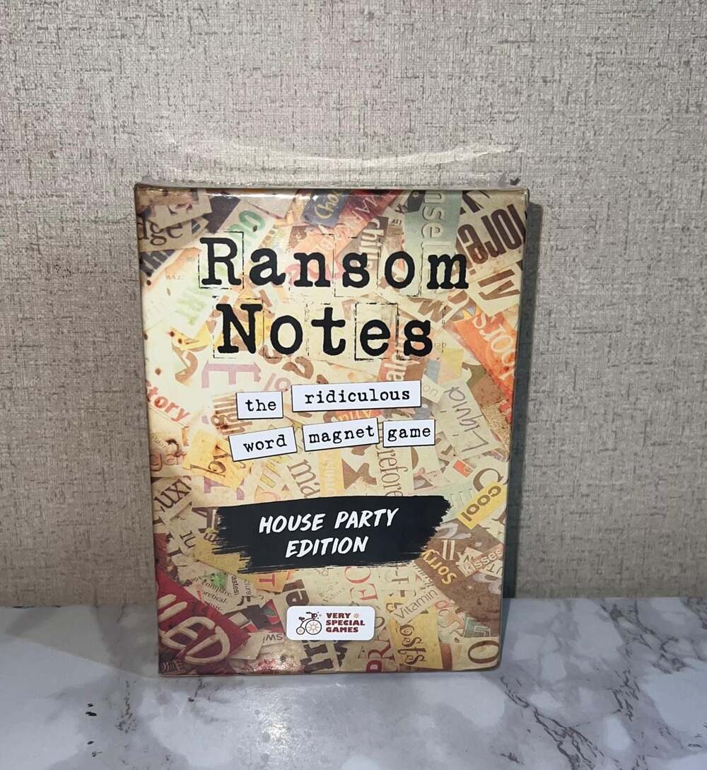 Ransom Notes: The Ridiculous Word Magnet Game - House Party Edition